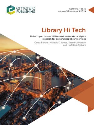 cover image of Library Hi Tech, Volume 37, Number 1